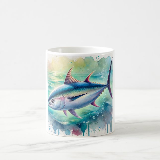 Bonito del Norte 060924AREF137 - Watercolor Kaffeetasse (Mittel)