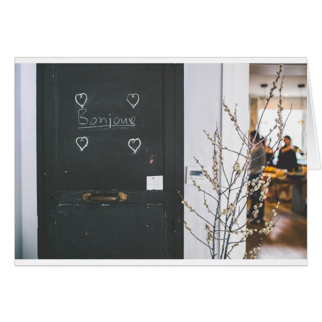 bonjour (Devant horizontal)