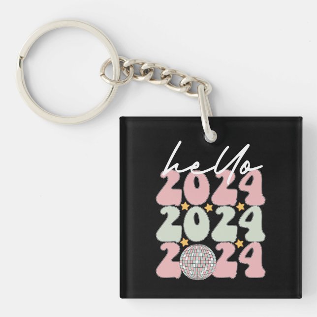 Bonjour 2024 Super Bonne année Noël (Devant)