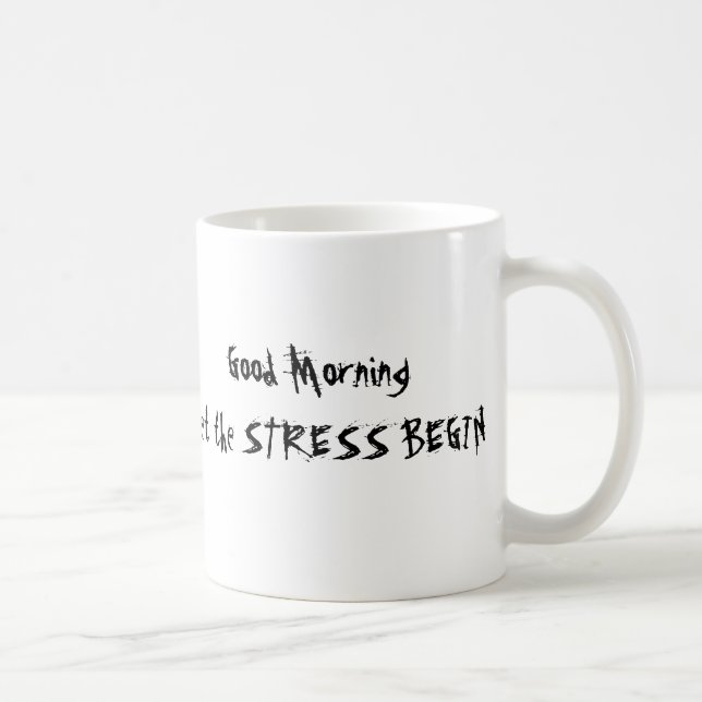 BONJOUR A LAISSÉ L'EFFORT COMMENCER LA TASSE (Droite)