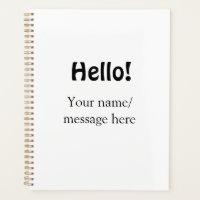 Bonjour ajouter un message de nom simple minimum é
