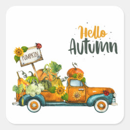 Bonjour Autocollants Automne, Stickers Automne