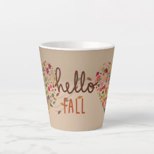 Bonjour Automne, Latte Mug