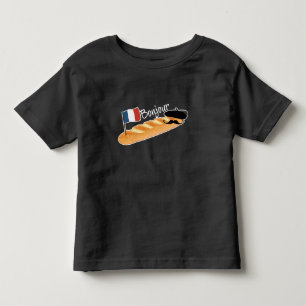 Bonjour Baguette - Funny French Food Kleinkind T-shirt