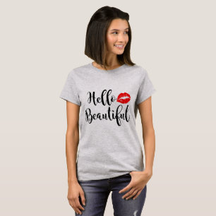 Bonjour beau T-shirt