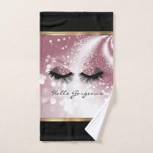 Bonjour - beaux cils - or rose magnifique