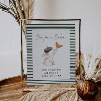 Bonjour Bebe French Doodle Begrüßungsbaby-Dusche