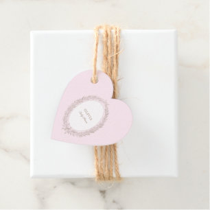 Bonjour Bebe French Patisserie Babydusche Pink Geschenkanhänger