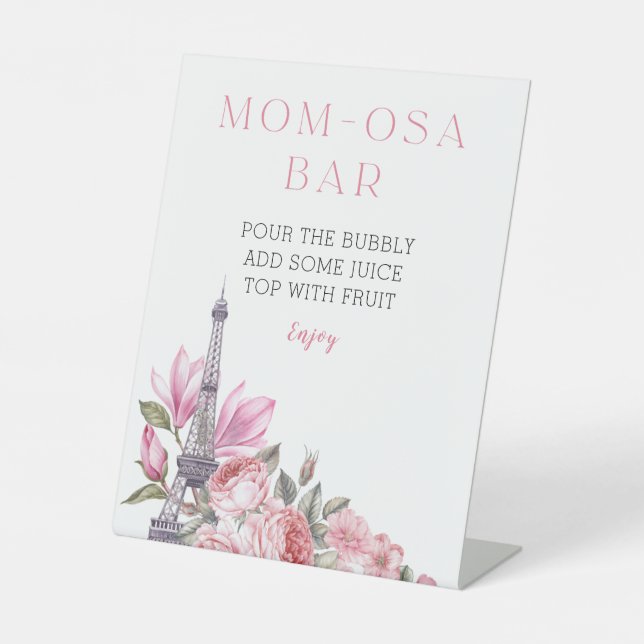 Bonjour Bebe | Panneau de la barre Maman-Osa baby  (Recto)