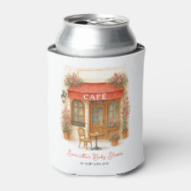 Bonjour Bebe Paris French Café Baby Shower
