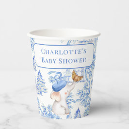 Bonjour Bebe Romantic French Girl Baby Showpap Pappbecher