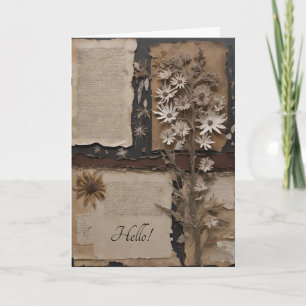 Bonjour carte de voeux