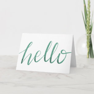 bonjour carte de voeux