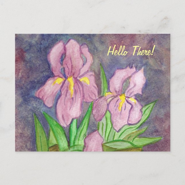 Bonjour ! Carte postale (Devant)