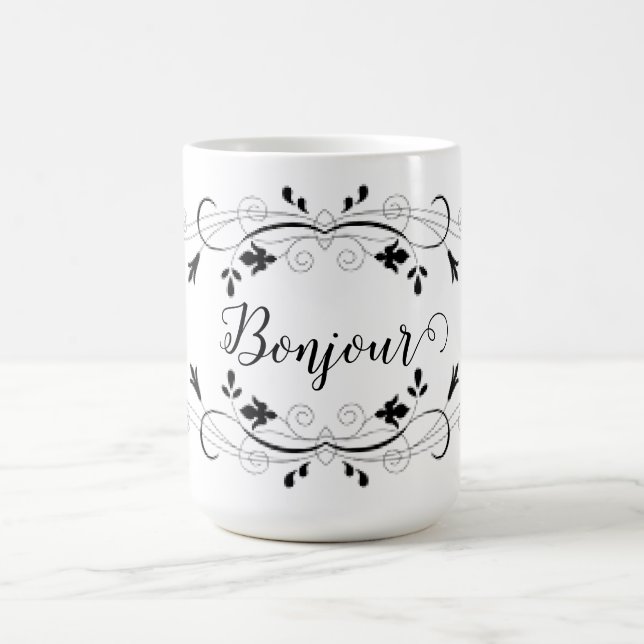 Bonjour Classic Mug (Centre)
