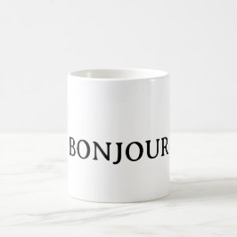 BONJOUR Classic Mug, 11 oz Kaffeetasse