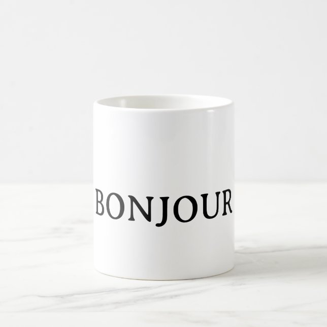 BONJOUR Classic Mug, 11 oz Kaffeetasse (Mittel)
