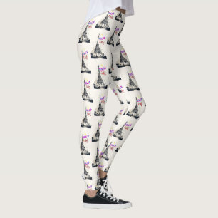 Bonjour Colorful Paris Leggings