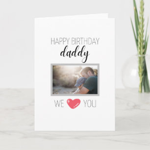 BONJOUR D'ANNIVERSAIRE CARTE DADDY PERSONNALISÉE P