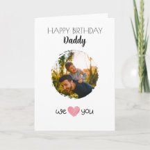 BONJOUR D'ANNIVERSAIRE CARTE JOURNÉE PHOTO ET TEXT