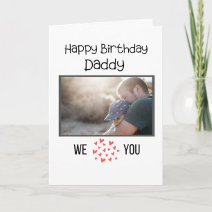 BONJOUR D'ANNIVERSAIRE DE LA CARTE DADDY PHOTO ET 
