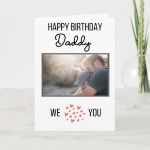 BONJOUR D'ANNIVERSAIRE DE LA CARTE DADDY PHOTO ET 