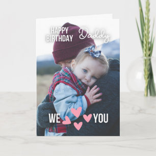 BONJOUR D'ANNIVERSAIRE DE LA CARTE DADDY PHOTO ET 