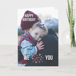 BONJOUR D'ANNIVERSAIRE DE LA CARTE DADDY PHOTO ET 
