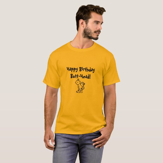 BONJOUR D'ANNIVERSAIRE, LA TENDANCE T-SHIRT DES HO (Devant entier)