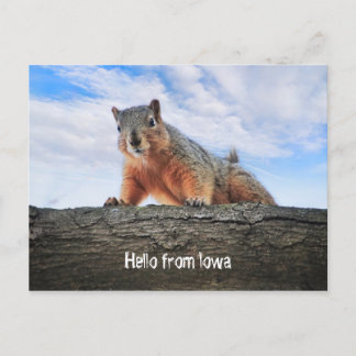 Bonjour De La Carte Postale Iowa