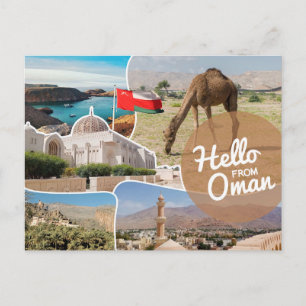 Bonjour de Oman Carte postale