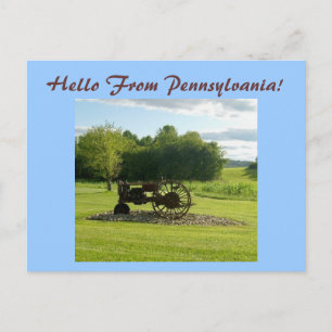 Bonjour De Pennsylvanie ! Carte postale