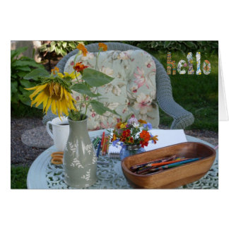 Bonjour du jardin