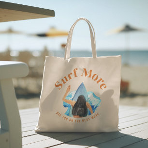 Bonjour été avec typographie Sac fourre-tout tropi
