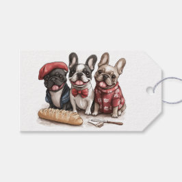 Bonjour French Bulldogs Geschenkanhänger
