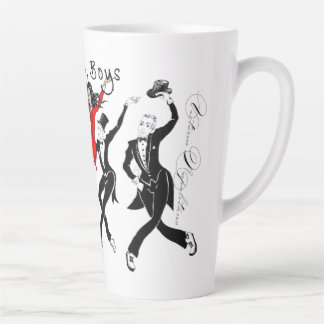 Bonjour, Garçons Latte Mug