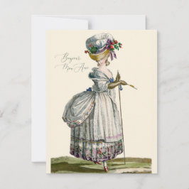 Bonjour Hello Marie Antoinette Fashion Gruß