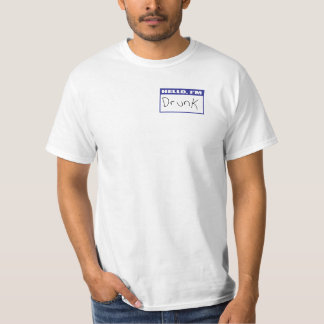 Bonjour, je suis T-shirt ivre