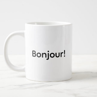 Bonjour! Jumbo-Tasse