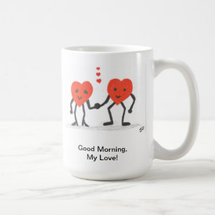 Bonjour, ma tasse de café d'amour