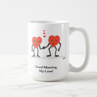 Bonjour, ma tasse de café d'amour