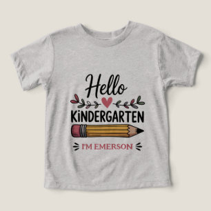 Bonjour maternelle personnalisé retour à l'école