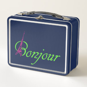 Bonjour Metall Lunch Box