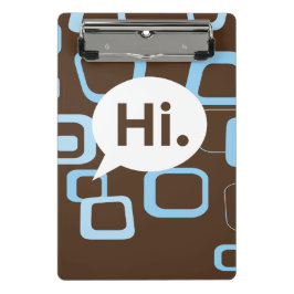 Bonjour . Mini porte-bloc