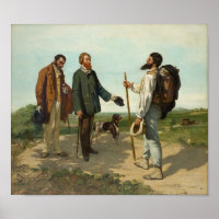 Bonjour Monsieur Courbet, Gustave Courbet