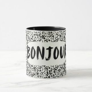 BONJOUR Mug Tasse