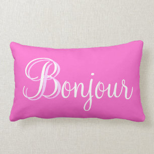 Bonjour Paris Lumbar-Kissen Lendenkissen