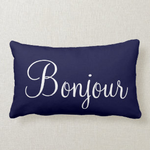 Bonjour Paris Lumbar-Kissen Lendenkissen