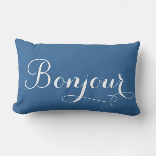 Bonjour Paris Lumbar Pillow Lendenkissen