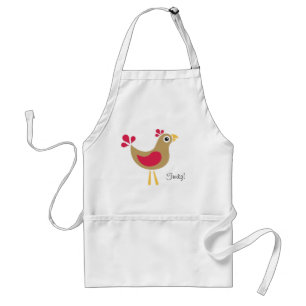 Bonjour poulet ! Tablier génial de poulet